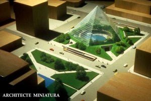 SOM city park scale model