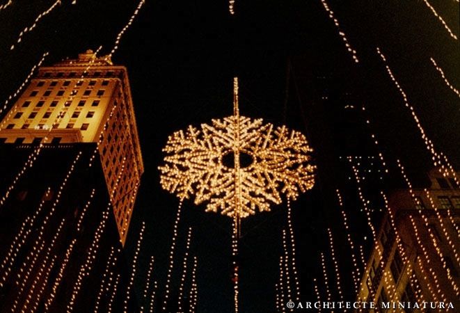 Douglas Leigh snowflake NYC